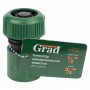Конектор 1/2" швидкознімний аквастоп для шланга 3/4" (ABS) GRAD (5016125)