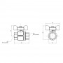 Кран шаровой Icma 3/4" прямой №349