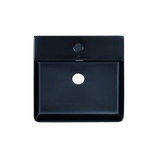 Раковина Qtap Nando LT 500х420х120 Matt black QT12112173SMBMBN