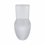 Унітаз-компакт Qtap Robin Ultra Quiet безободковий з сидінням Soft-close QT13222128AUQ1W