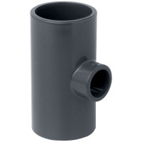 Трійник ПВХ Era UST0263х50 редукційний, d63х50 мм 