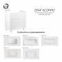 Тумба напольная Qtap Scorpio 810х825х460 White QT1473TNВ801W