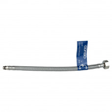 Шланг підводка для води 1/2" М10×17мм 30см CORSO XA-3303 (9690643) Шланг підводка для води 1/2" М10×17мм 30см CORSO XA-3303 (9690643)