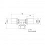 Тройник пресс Icma 16х1/2"х16 ВР №408