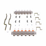 Колектор з витратомірами (нерж.) 3/4" х6 Icma № К073