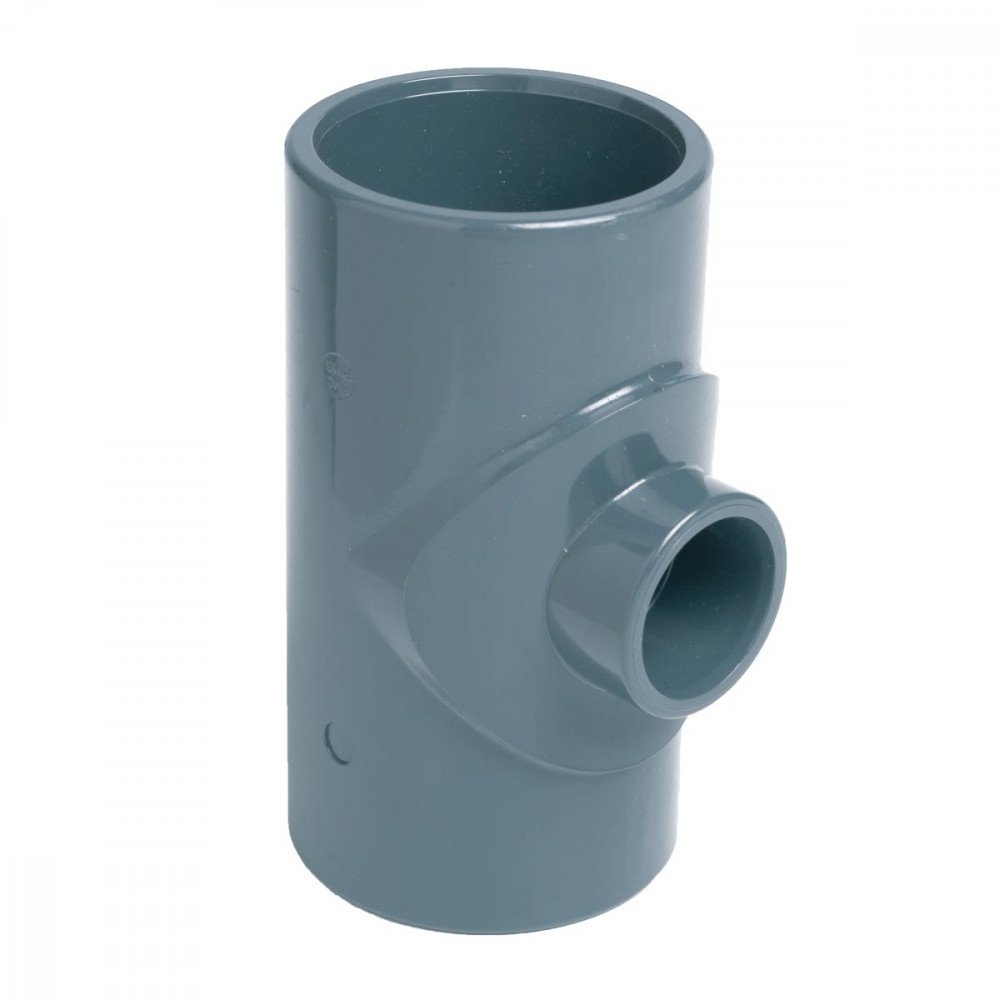 Трійник ПВХ Effast RDRTRD040C 90° редукційний, d40x25 мм