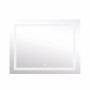 Дзеркало Lidz Kubis 1000х800 з LED-підсвічуванням Touch, з антизапотіванням, з димером, рег. яскравості LD78LF61410080