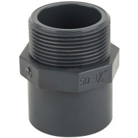 Муфта ПВХ Kripsol MR30 40.C редукционная, с наружной резьбой d32-40х1-1/4"
