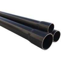 Труба НПВХ (PVC-U) напорная клеевая Era PN6 d140 мм, 3 м