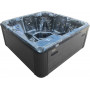 СПА-басейн Aquajoy Santorini (220х220х95 см), Темний опал