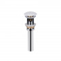 Комплект Qtap Tern: Раковина напольна моноблок 440х380х830 мм White + Донний клапан PU02O