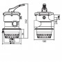 Кран шестиходовой Emaux MPV01 (1,5") верхний