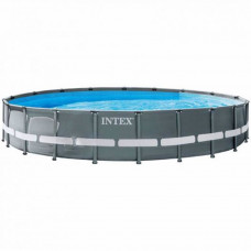 Каркасный бассейн Intex 26340 ULTRA XTR (732х132 см) с песочным фильтром, лестницей, подложкой и тентом