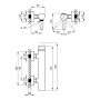 Смеситель для душа Qtap Zdenek QTZDN4032102C Chrome