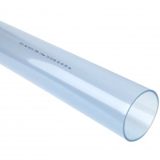 Труба прозрачная НПВХ (PVC-U) напірна клейова Lareter PN16 d40 мм
