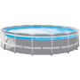 Каркасный бассейн Intex 26722 Premium (427х107 см) с картиджным фильтром, лестницей, подложкой, и тентом