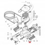 Валик для коліс для робота-пилососа Hayward SharkVAC / XL (RCX97410)
