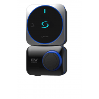 SALUS Однофазна зарядна станція EV7EU для електромобілів, 7 кВт, розеткового типу, під роз'єм TIPE-2