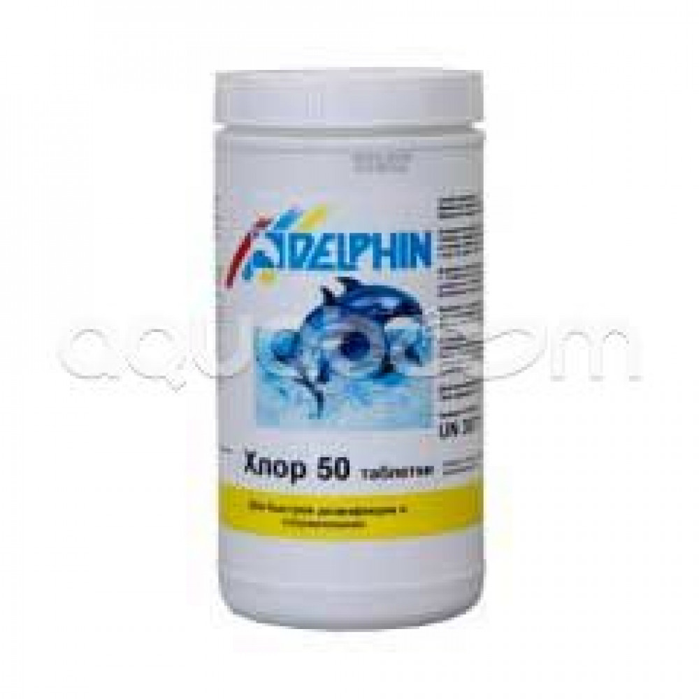 Шоковый хлор в таблетках Delphin Хлор 50 (1 кг)