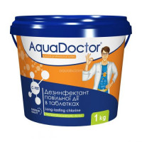 Длительный хлор в таблетках Aquadoctor C90T (1 кг)