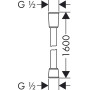 Isiflex``B - душовий шланг висока гнучкічть 1,60 м, (хром) HANSGROHE 28276000