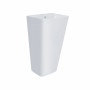 Раковина напольная моноблок Qtap Tern 440х380х830mm White с донным клапаном QT1711G302W