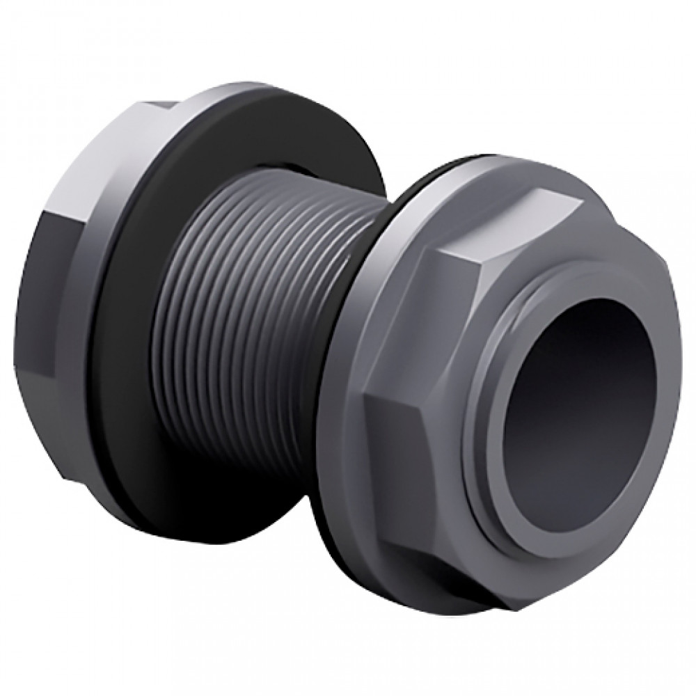 Танк-адаптер ПВХ Effast RERASE025C резьбовой d3/4" 