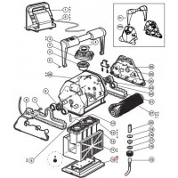 Нижня кришка для робота-пилососа Hayward TigerShark (RCX75000-236)