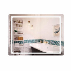 Зеркало Qtap Mideya (DC-F614) 700х500 с LED-подсветкой Touch, с антизапотеванием, диммером QT2078NCF07050W