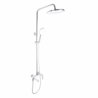 Душова система універсальна Qtap Evia на три споживача (з виливом) QTEVI111CRM47583 Chrome