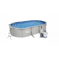 Сборный бассейн Bestway Hydrium 56369 (610х360х120 см) с песочным фильтром, лестницей и тентом