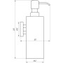 Дозатор жидкого мыла Globus Lux SS 8432  SUS304