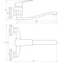 Смеситель для кухни Globus Lux Koln GLK-0104