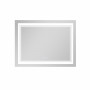 Дзеркало Qtap Cardinal (CA1) 1000х800 з LED-підсвічуванням Touch, з антизапотіванням, з димером, рег. темп. кольору (3000-6500K) QT0478C10080