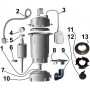 Насос фекальный с режущим механизмом VOLKS WQ 8-12G 1,1кВт