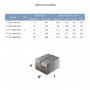 Насос вихровий свердловинний 0.75кВт H 54(30)м Q 40(20)л/хв Ø75мм AQUATICA (DONGYIN) 3SKm100 (777302)