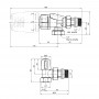 Термокомплект Icma 1/2" с антипротечкой №KIT_1100+878-940+805-940