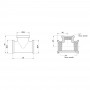 Тройник Icma 3/4"х1/2"х3/4" ВР №1203