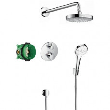 ShowerSet Croma Select S / Ecostat S Душовий набір (верхній, ручний душ, ibox, термостат)