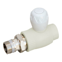 Кран шаровой радиаторный PPSU Blue Ocean 20х1/2" прямой