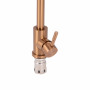 Смеситель для кухни Qtap Kuchyne QTD007FBRPVD Antic Bronze PVD (D007FBR PVD)