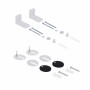 Унітаз підлоговий Qtap Scorpio Ultra Quiet безобідковий з сидінням Soft-close MATT BLACK QT14226088AMB