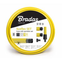 Шланг для поливу Bradas SUNFLEX 1/2" 30м з набором для підключення