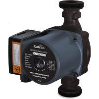 Насос циркуляційний Katran 100Вт Hmax 6м Qmax 75л/хв Ø1½" 130мм + гайки Ø1"