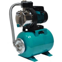 Насосна станція Leo 1.3 Hmax 48м Qmax 80л/хв (самовсас. насос нерж) 24л