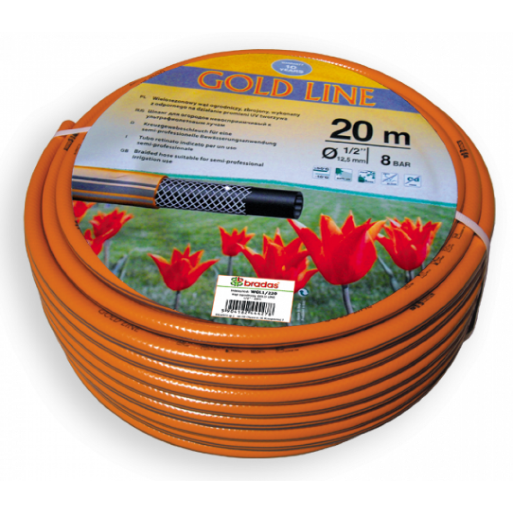 Шланг для поливу Bradas GOLD LINE 1/2" 50м
