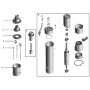 Насос скважинный шнековый  VOLKS pumpe  3 QGD 1,5-90-0,55кВт 3 дюйма! + кабель 15м