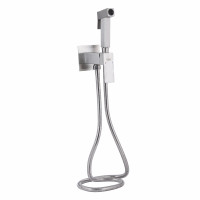 Набор для гигиенического душа Lidz Kubis 111 Nickel LDKUB111NKS46106 прямоугольный