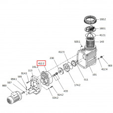Уплотнительное кольцо корпуса насоса Speck BADU ТОР ІІ/Prime (292.1141.220)