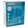 Кран-водонагреватель проточный LZ 3.0кВт 0.4-5бар для кухни гусак ухо на гайке AQUATICA LZ-6B111W (9795103)